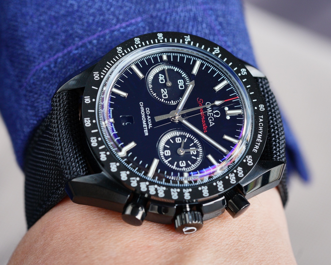 Omega Speedmaster Black Dial Chronograph Watch – IW-1561 - Image 2