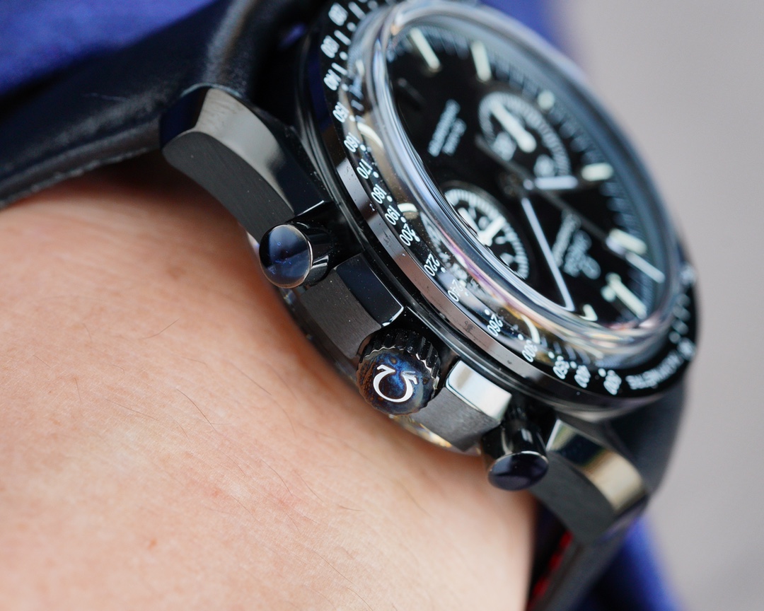 Omega Speedmaster Black Dial Chronograph Watch – IW-1561 - Image 7