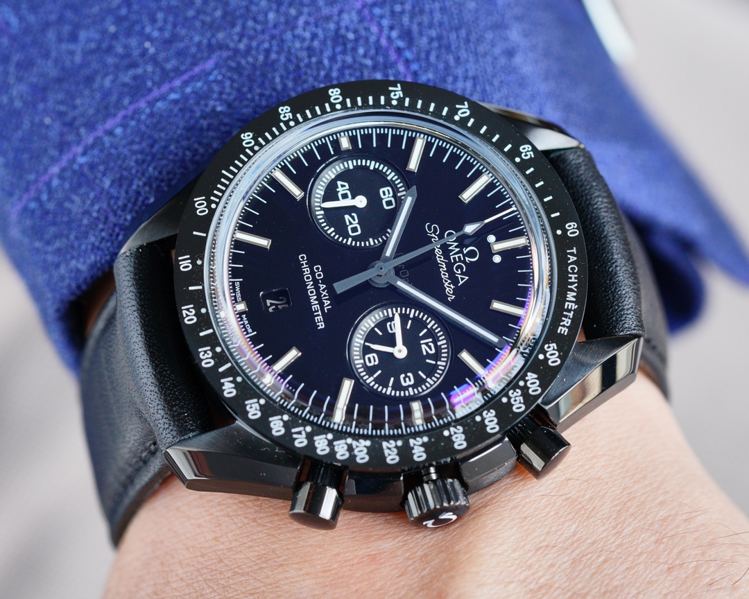 Omega Speedmaster Black Dial Chronograph Watch – IW-1561 - Image 4