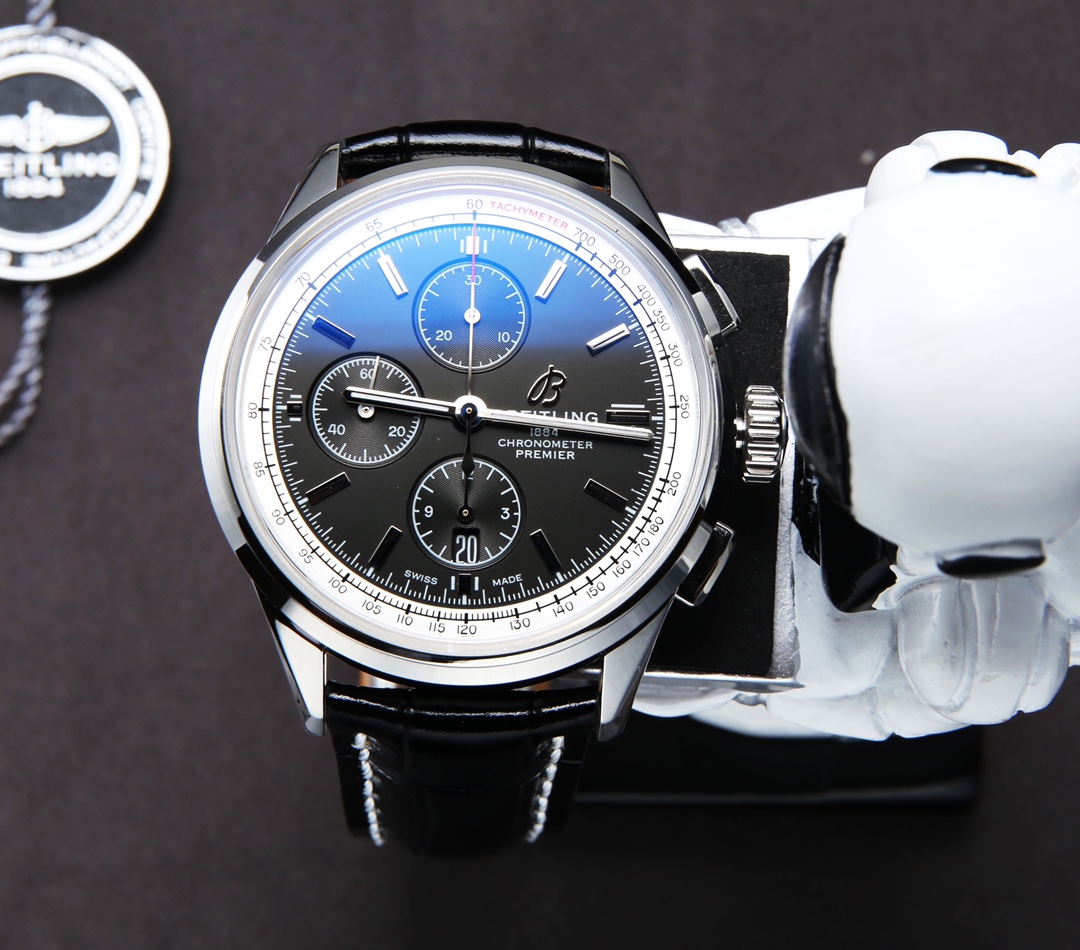 Breitling Pilot Chronograph 42 mm Watch – IW-0701 - Image 2