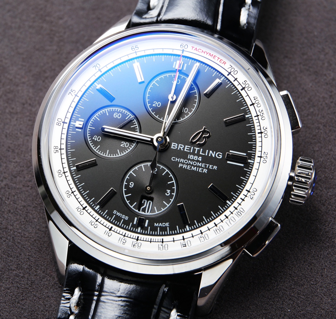Breitling Pilot Chronograph 42 mm Watch – IW-0701 - Image 4