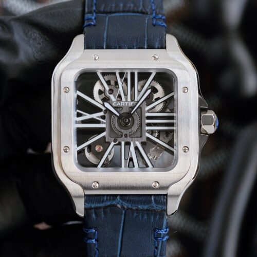 i1629741304_3371_0.jpg Cartier Santos Skeleton Dial 39.8 mm Watch – IW-2003