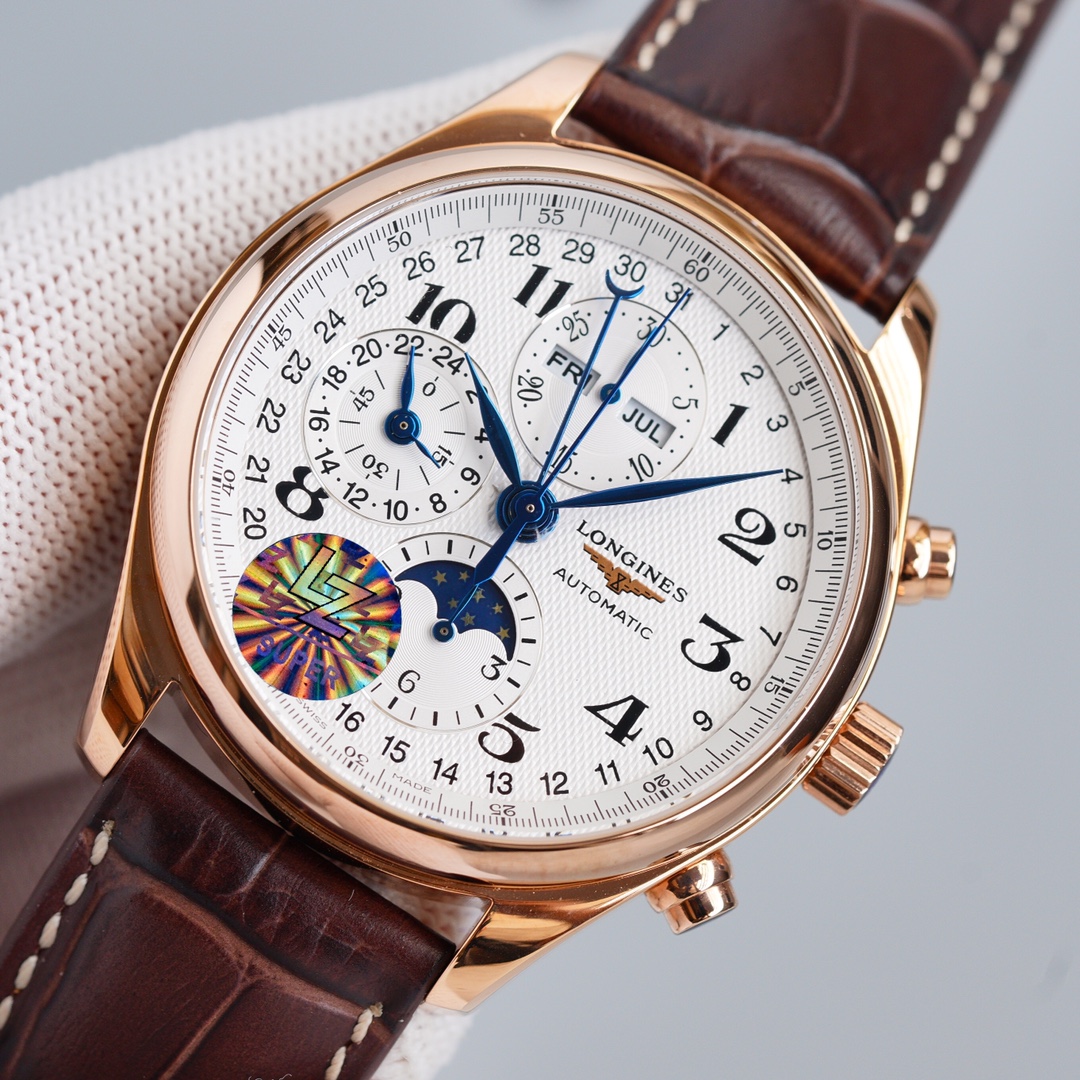 Longines Classic Moonphase 42 mm Watch – IW-0829 - Image 3