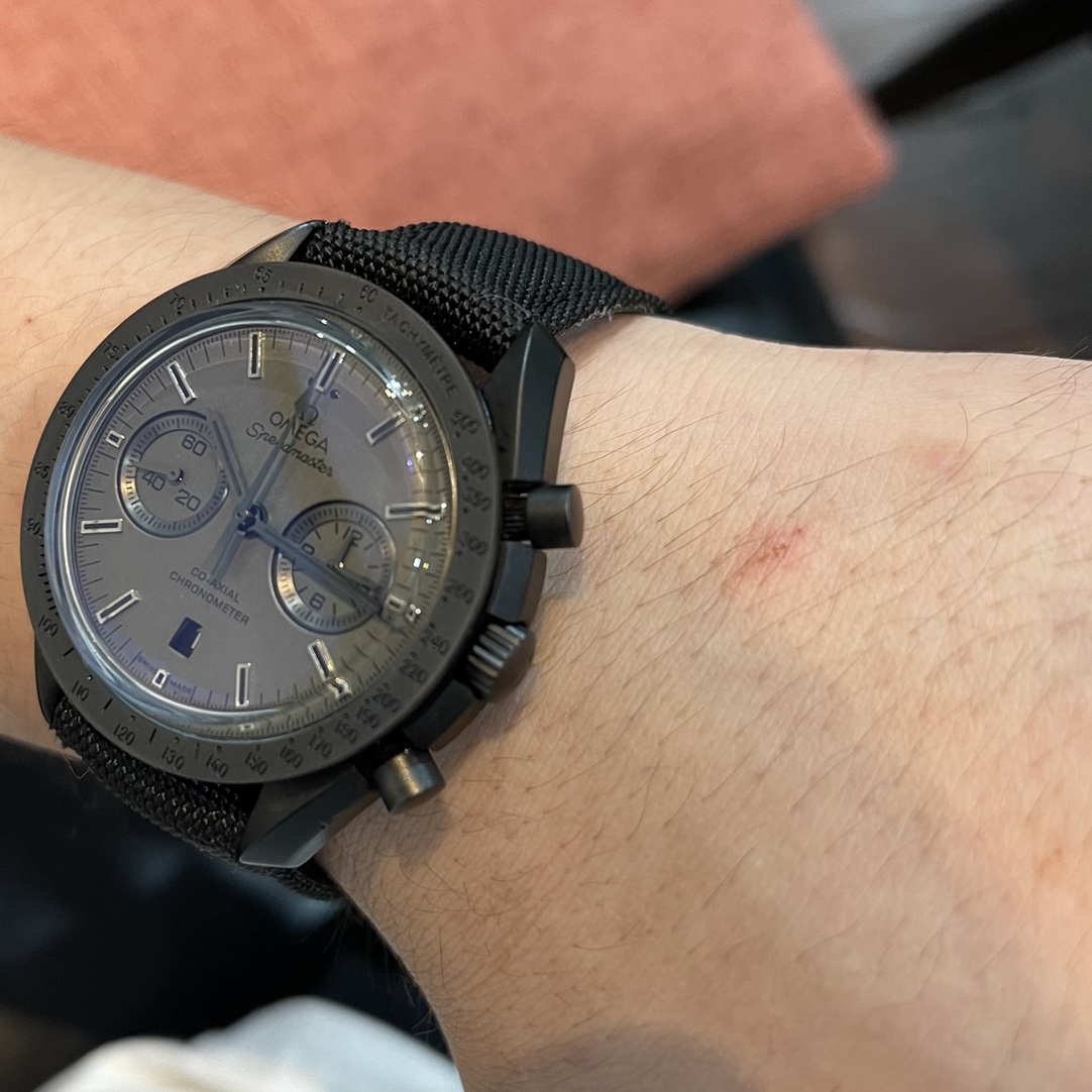 Omega Speedmaster Black Dial Chronograph Watch – IW-1555 - Image 5