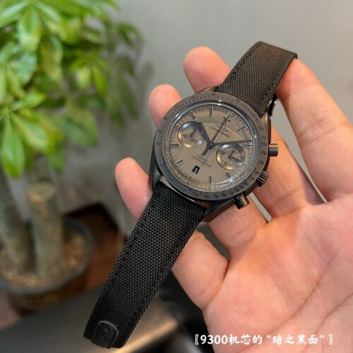 Omega Speedmaster Black Dial Chronograph Watch – IW-1555
