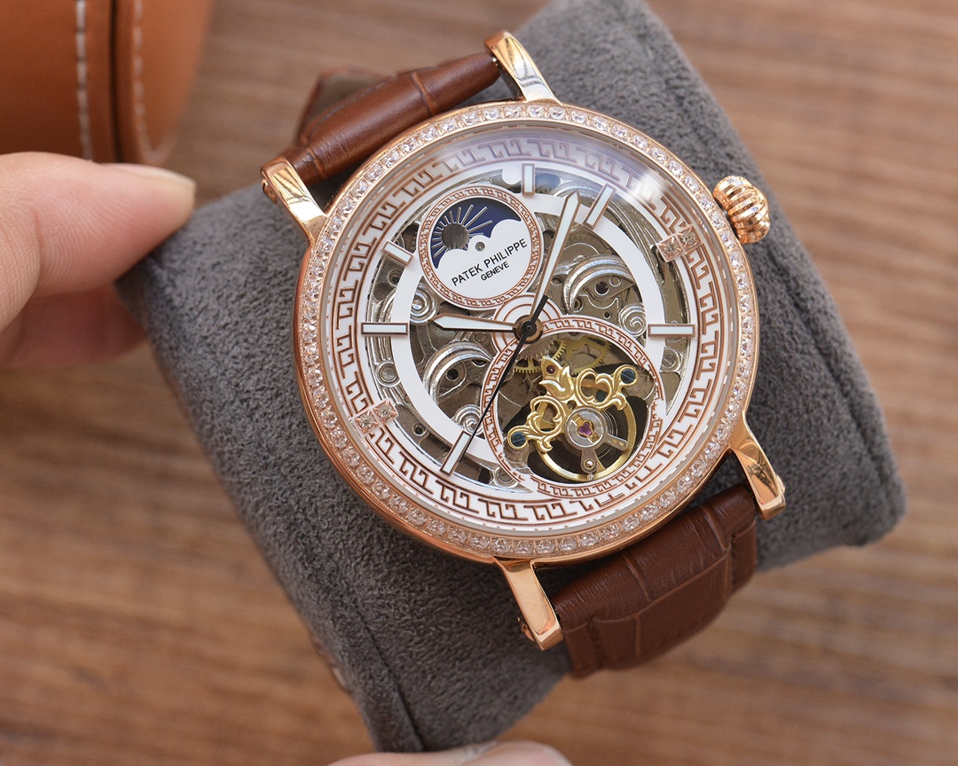 Patek Philippe Classic Skeleton Dial 43 mm Watch – IW-2736 - Image 5
