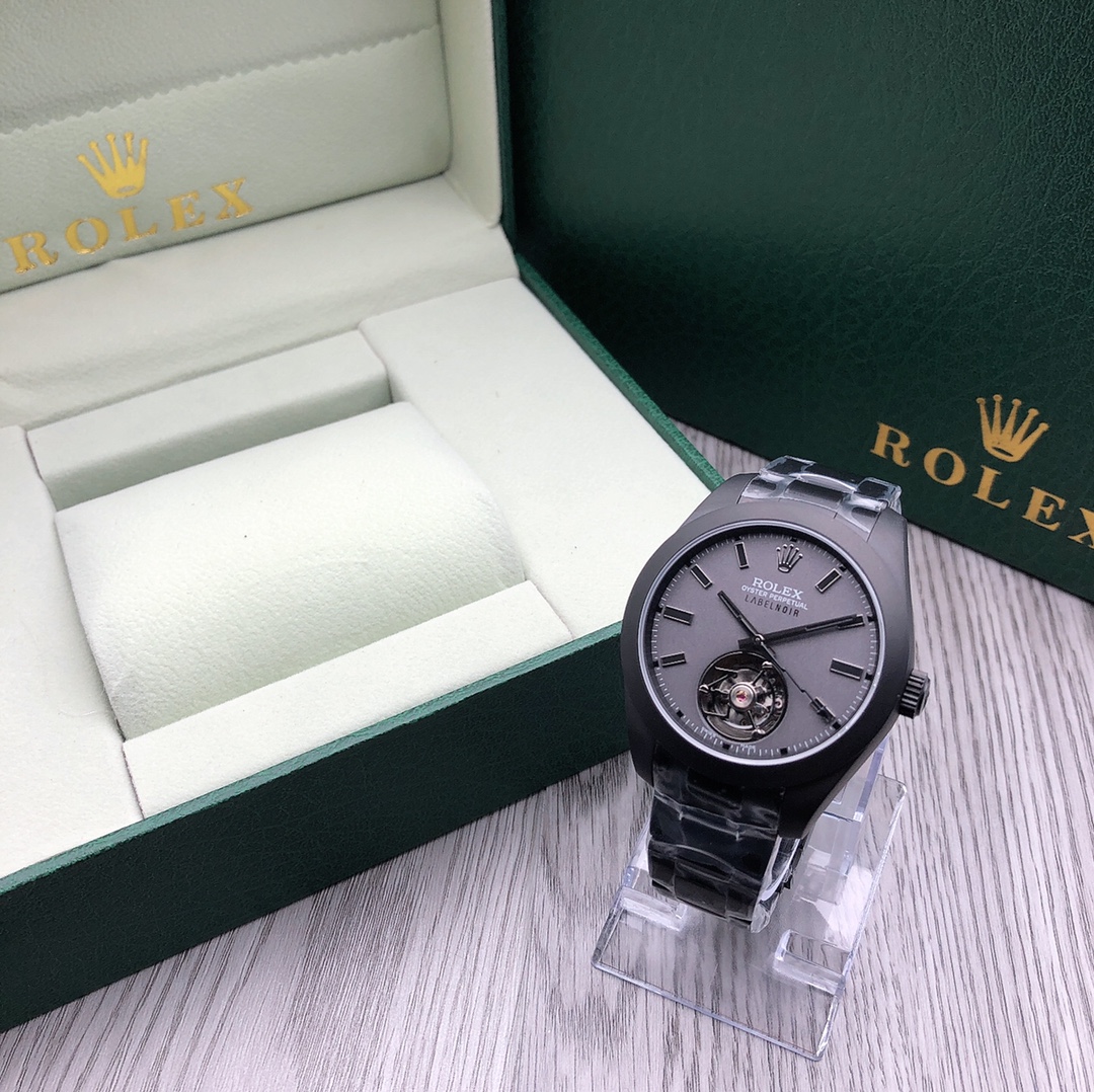 Rolex Milgauss Label Noir Tourbillon Watch – IW-0248 - Image 2