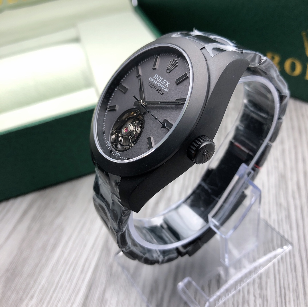 Rolex Milgauss Label Noir Tourbillon Watch – IW-0248 - Image 4