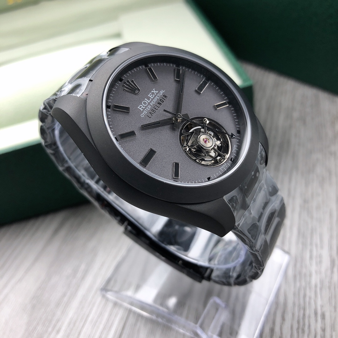 Rolex Milgauss Label Noir Tourbillon Watch – IW-0248 - Image 5