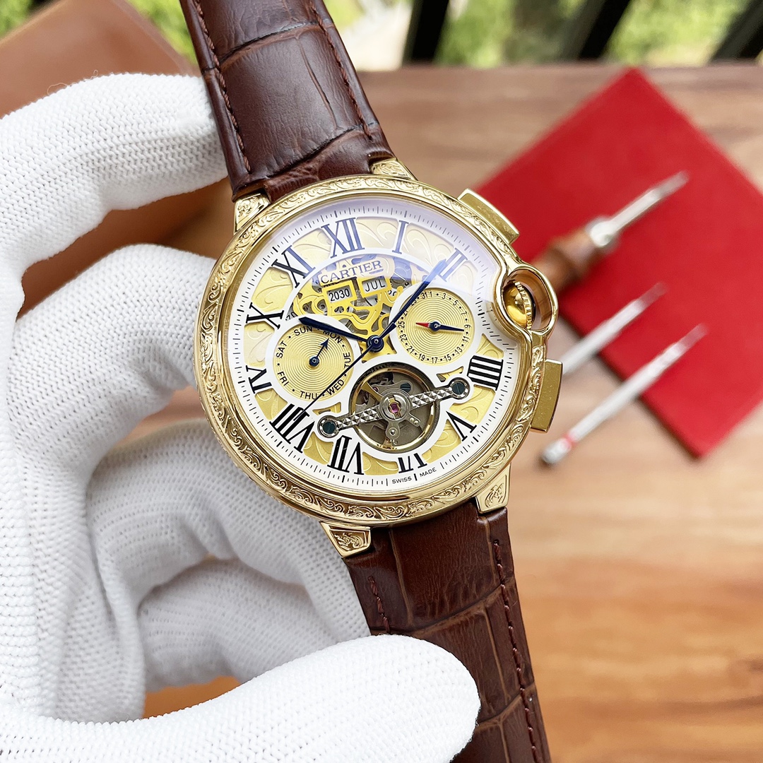 Cartier Ballon Bleu 44 mm Watch – IW-1982 - Image 6