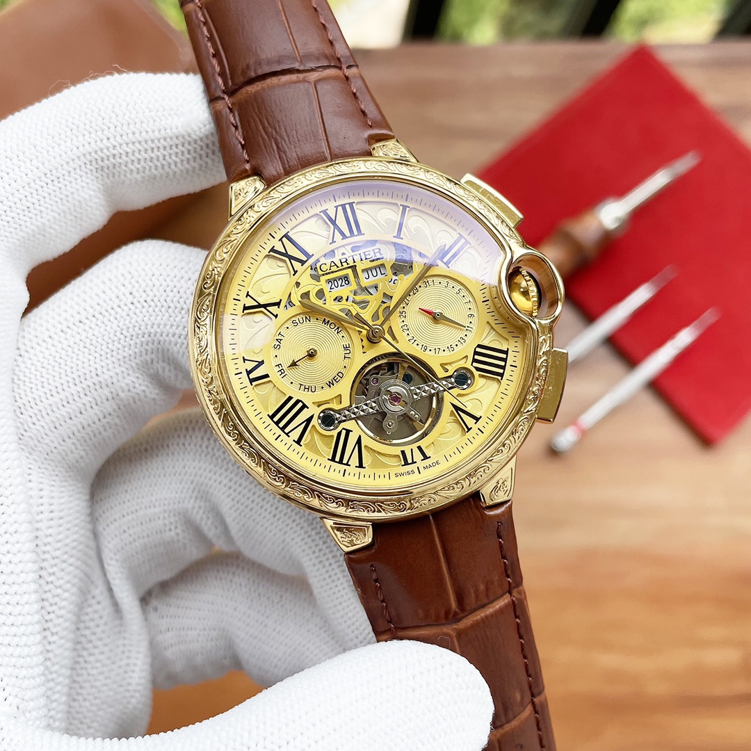 Cartier Ballon Bleu 44 mm Watch – IW-1982 - Image 5