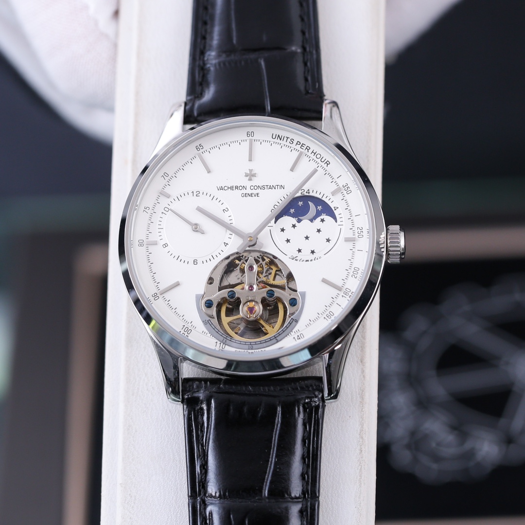 Vacheron Constantin Tourbillon Moonphase 42 mm Watch – IW-1148 - Image 2