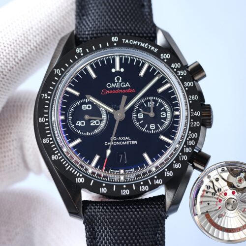 Omega Speedmaster Black Dial Chronograph Watch – IW-1552