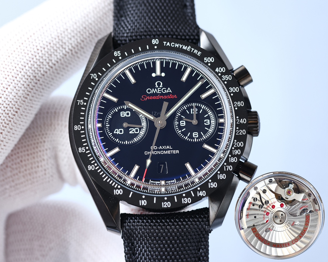 Omega Speedmaster Black Dial Chronograph Watch – IW-1552