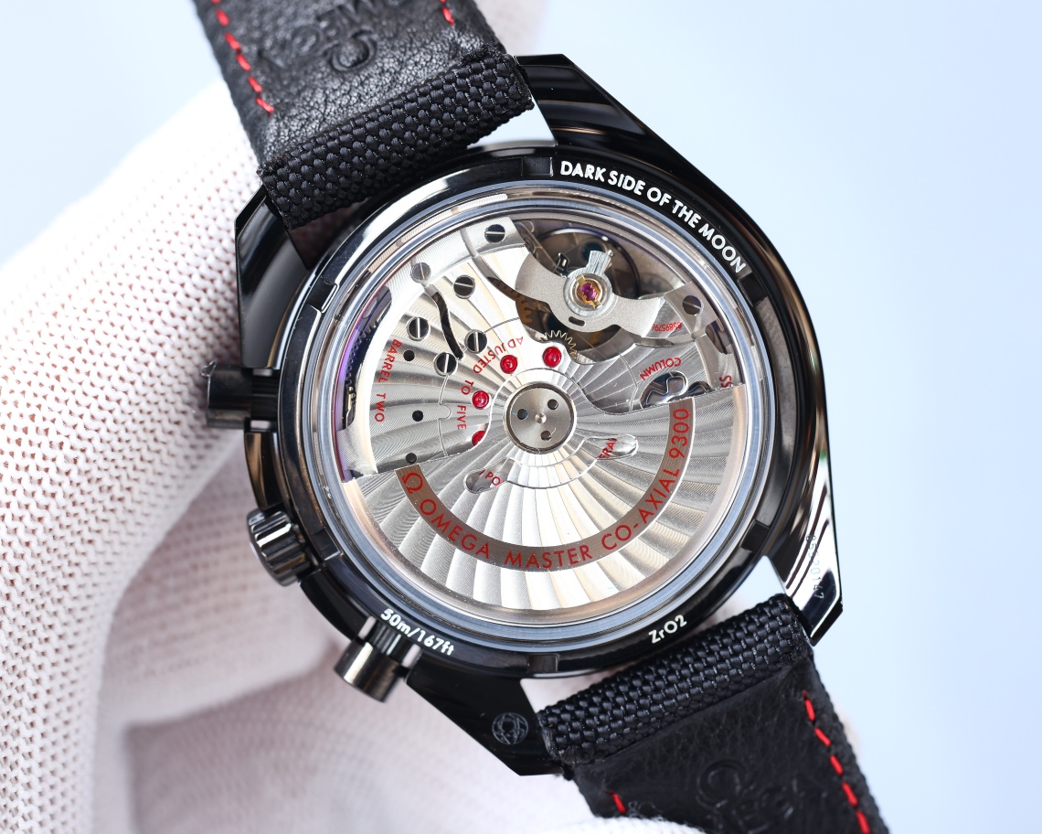 Omega Speedmaster Black Dial Chronograph Watch – IW-1552 - Image 7