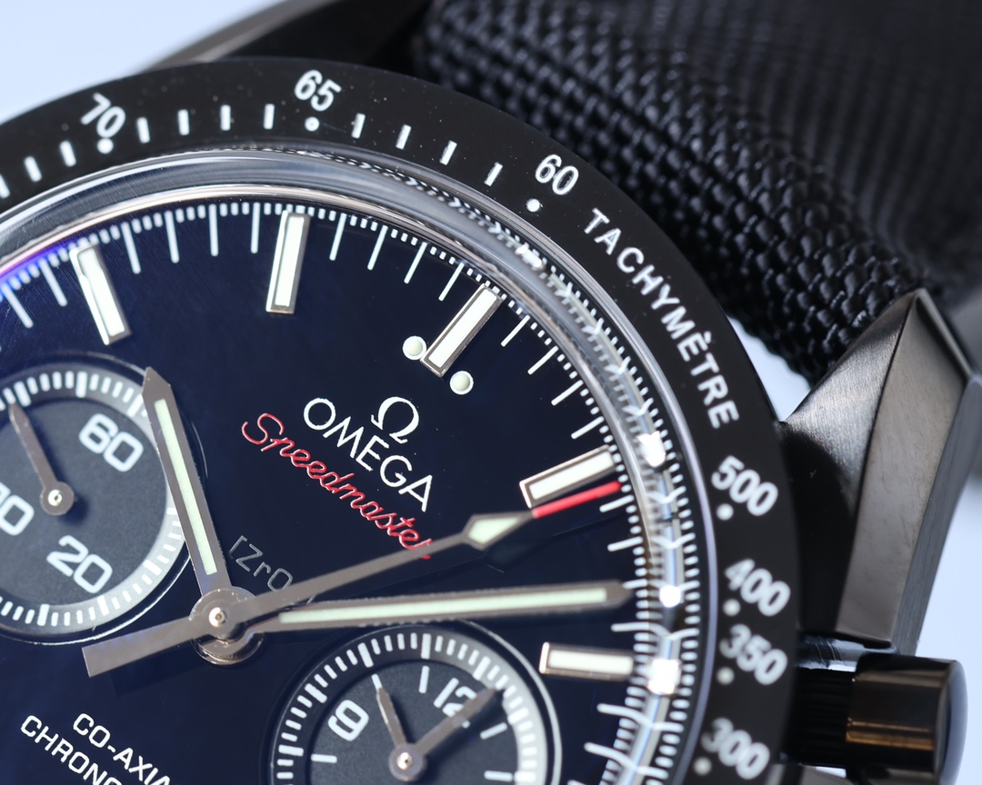 Omega Speedmaster Black Dial Chronograph Watch – IW-1552 - Image 5