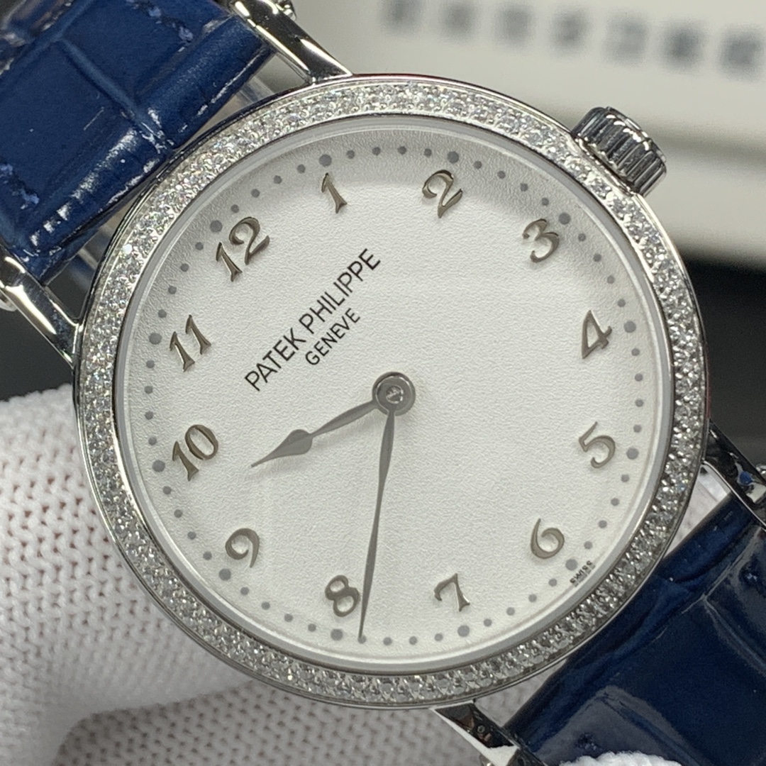 Patek Philippe Classic Diamond-Set 34.6 mm Watch – IW-2513 - Image 2
