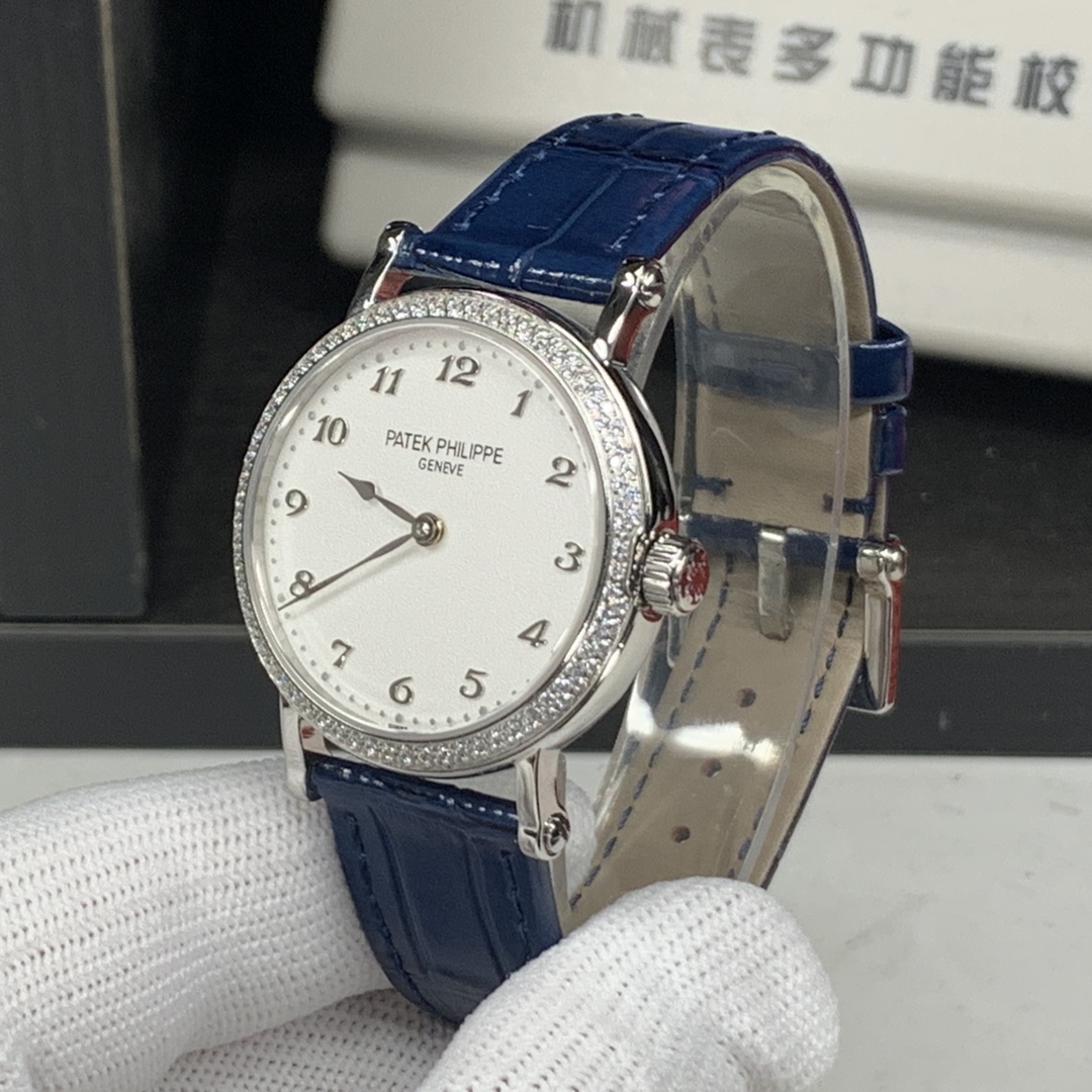 Patek Philippe Classic Diamond-Set 34.6 mm Watch – IW-2513 - Image 3