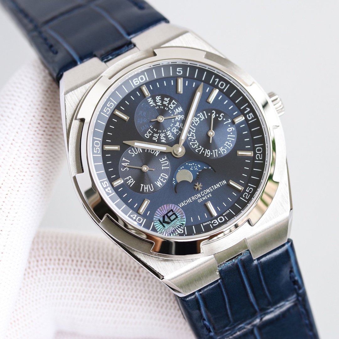 Vacheron Constantin Overseas Moonphase 41.5 mm Watch – IW-1142 - Image 4