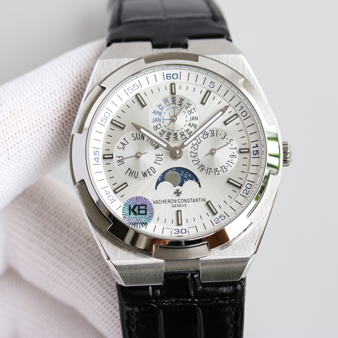 Vacheron Constantin Overseas Moonphase 41.5 mm Watch – IW-1142 - Image 6