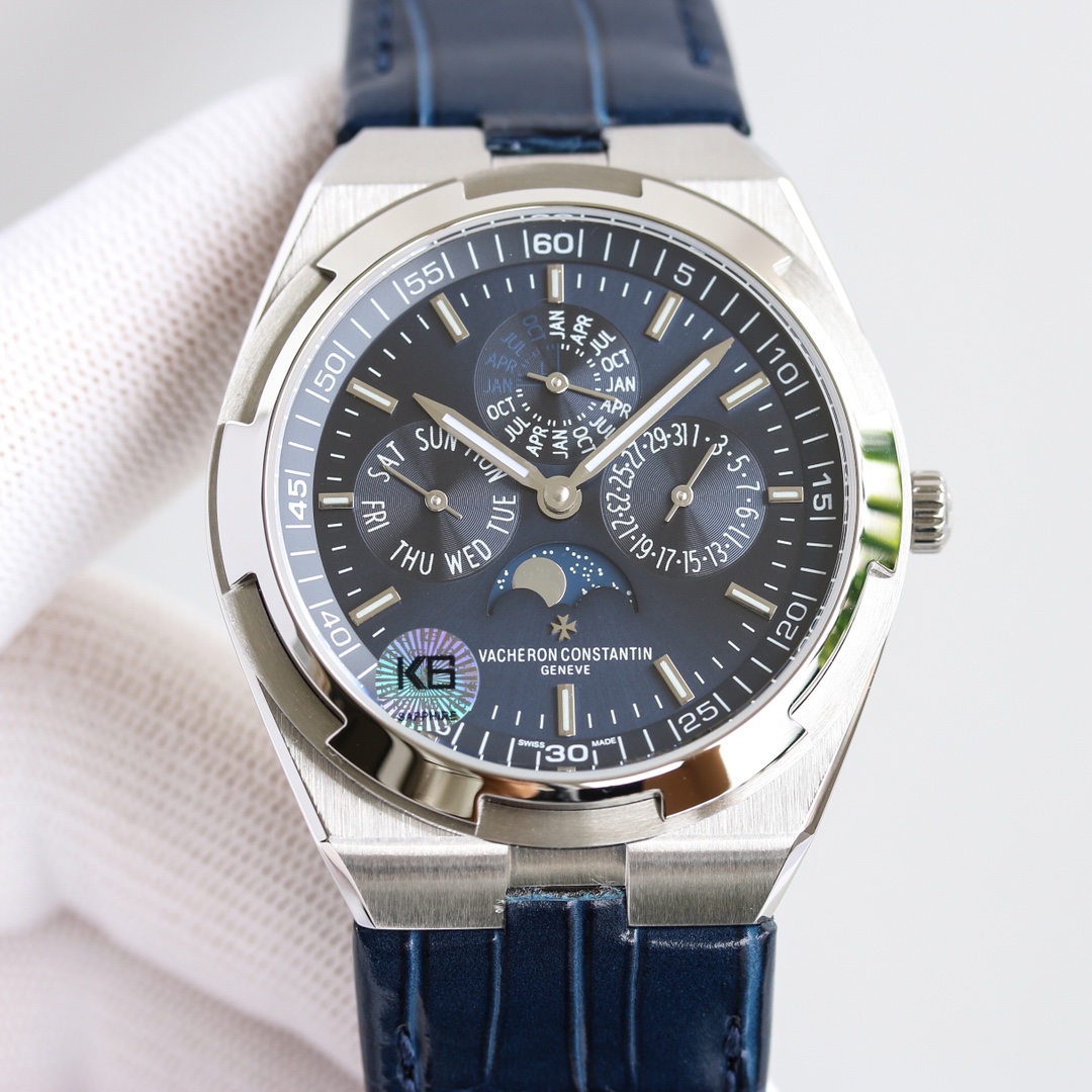 Vacheron Constantin Overseas Moonphase 41.5 mm Watch – IW-1142 - Image 3