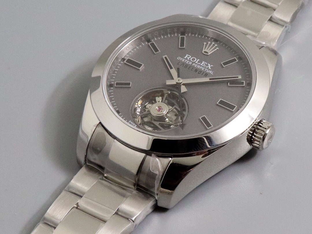 Rolex Milgauss Label Noir Tourbillon Watch – IW-0260 - Image 2