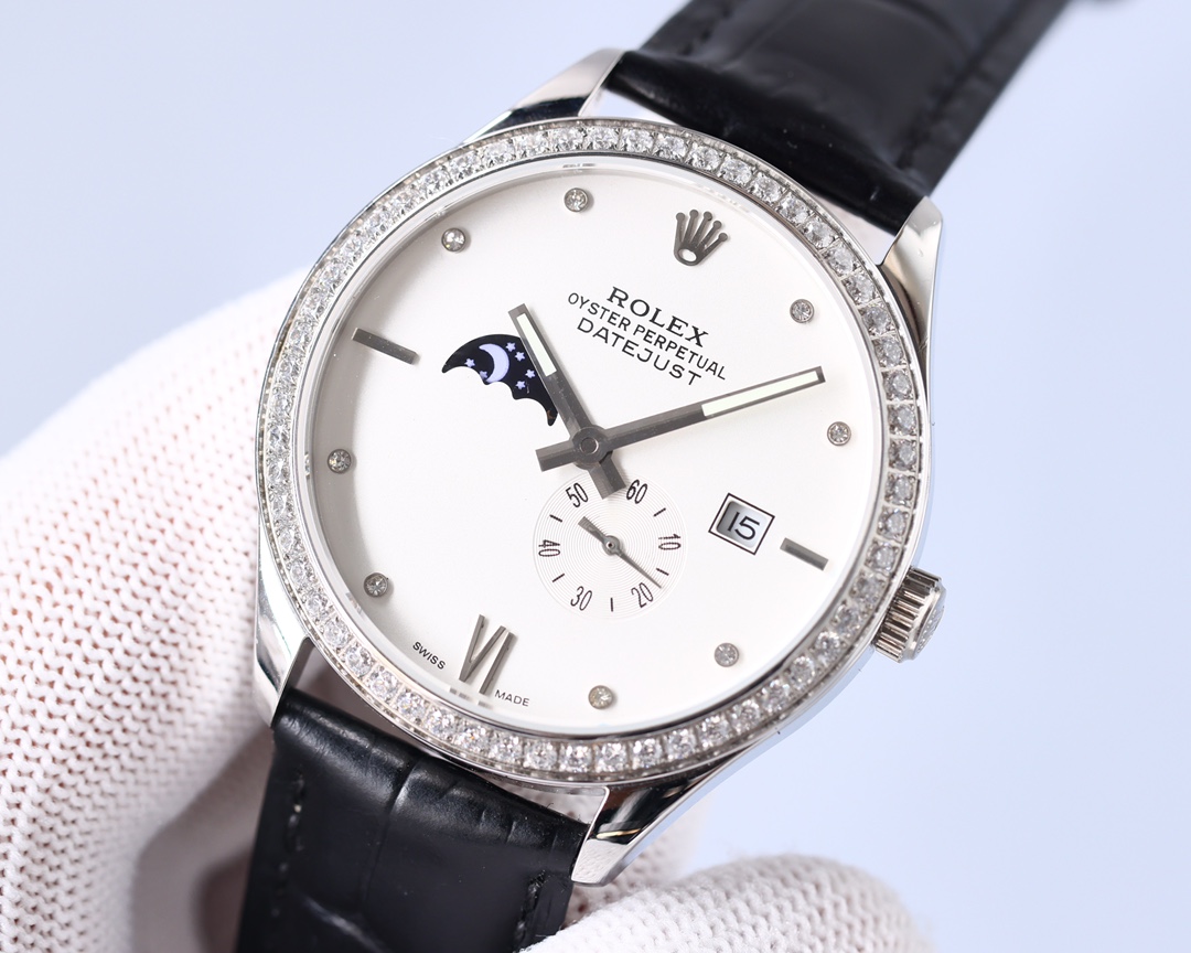 Rolex Classic Moonphase 40 mm Watch – IW-0253 - Image 4