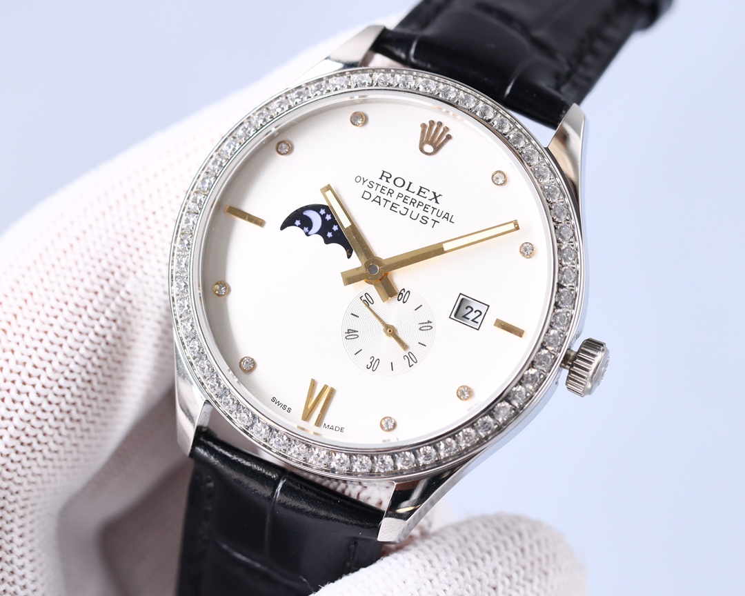 Rolex Classic Moonphase 40 mm Watch – IW-0253 - Image 5