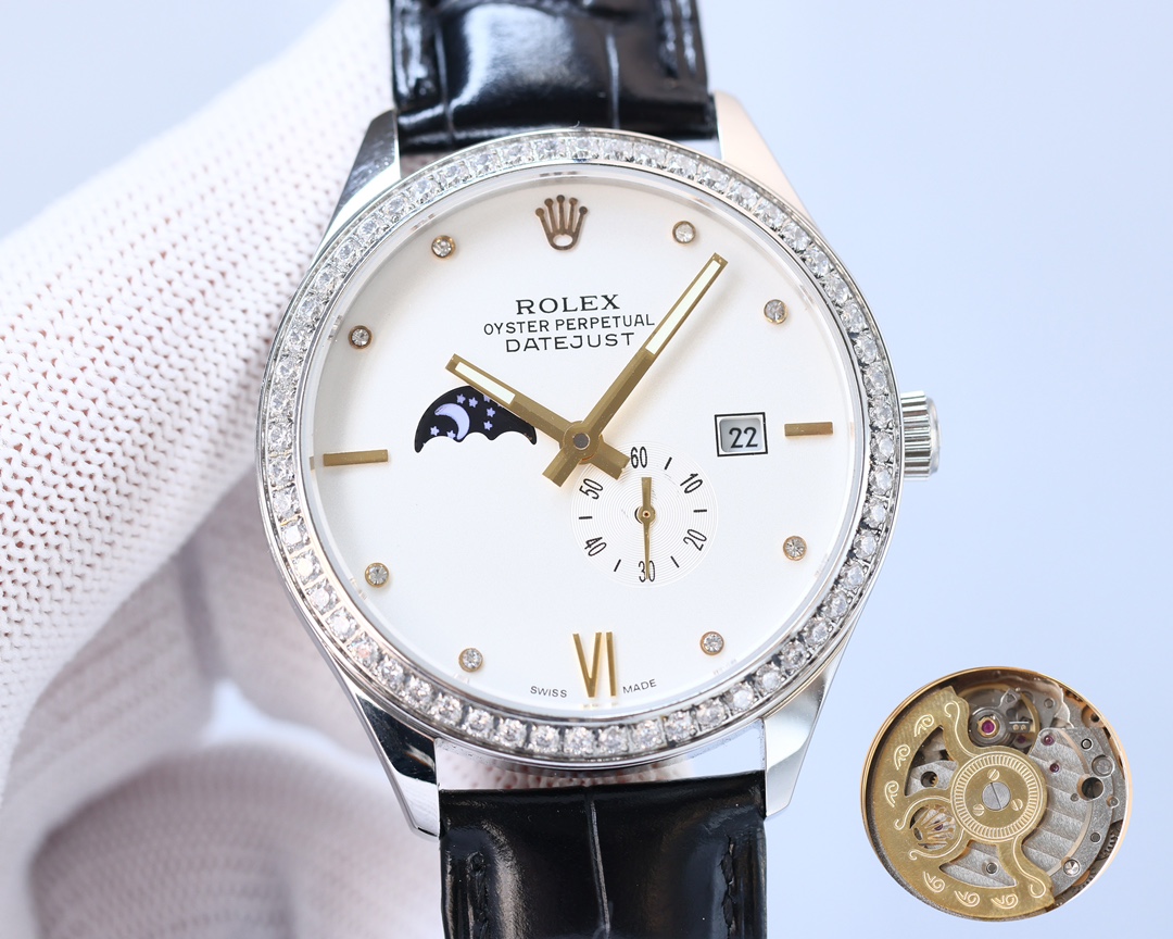 Rolex Classic Moonphase 40 mm Watch – IW-0253 - Image 3