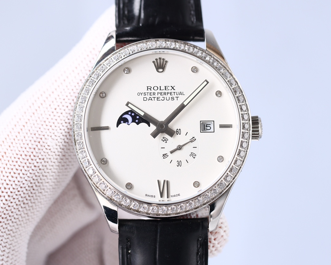 Rolex Classic Moonphase 40 mm Watch – IW-0253 - Image 2