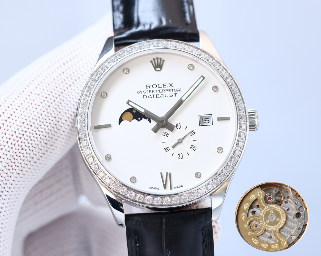 Rolex Classic Moonphase 40 mm Watch – IW-0253