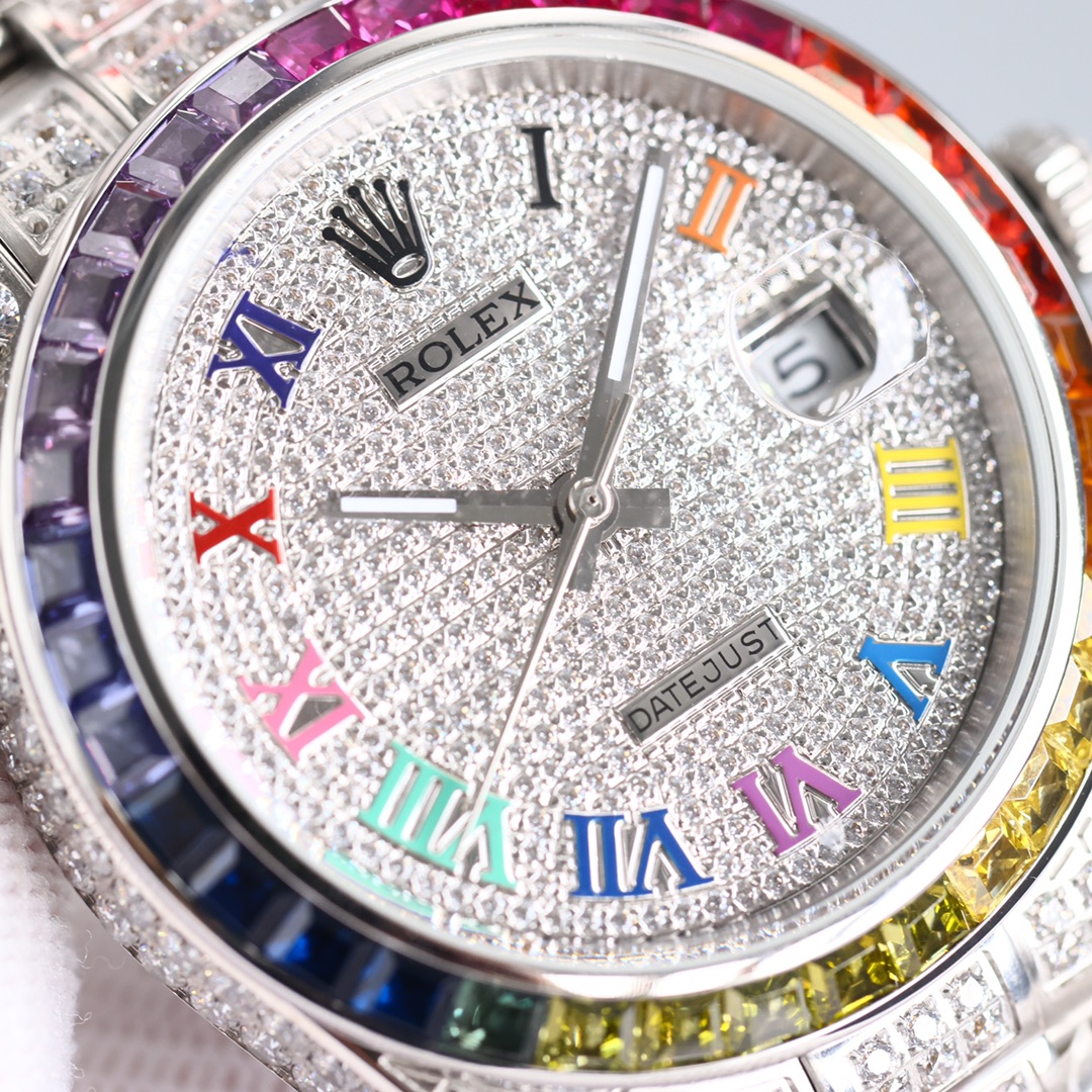 Rolex Datejust Diamond-Set Watch – IW-0247 - Image 4