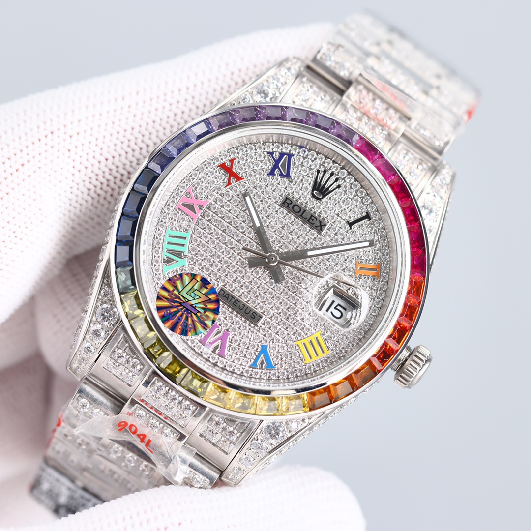 Rolex Datejust Diamond-Set Watch – IW-0247 - Image 3