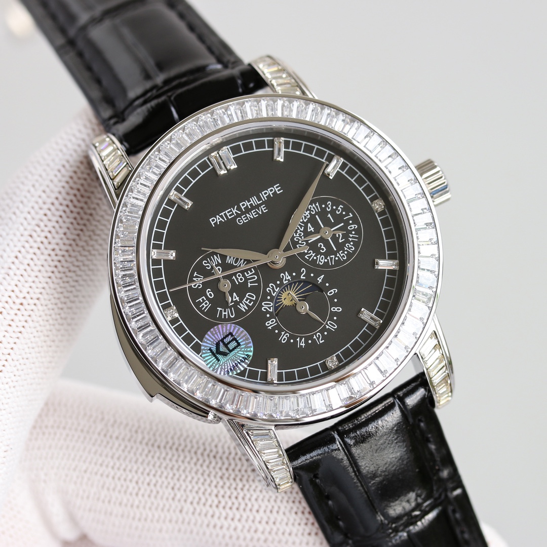 Classic Diamond-Set 42 mm Watch – IW-2715 - Image 6