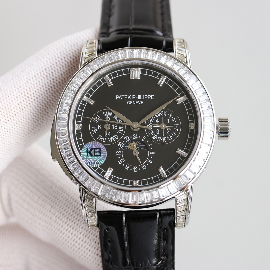 Classic Diamond-Set 42 mm Watch – IW-2715 - Image 7