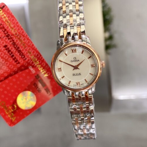 i1636709568_975_0.jpg Omega De Ville Mother-of-Pearl Dial 27.4 mm Watch – IW-1541