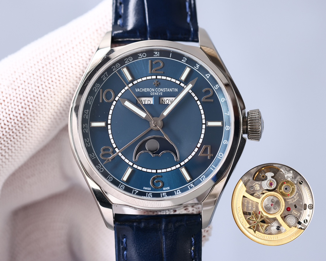 Vacheron Constantin Classic Moonphase 40 mm Watch – IW-1137 - Image 4