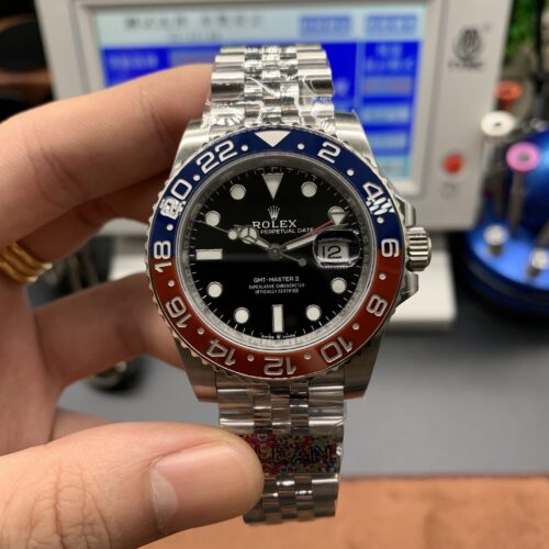 GMT-Master II Red and Blue Bezel Watch – IW-3189