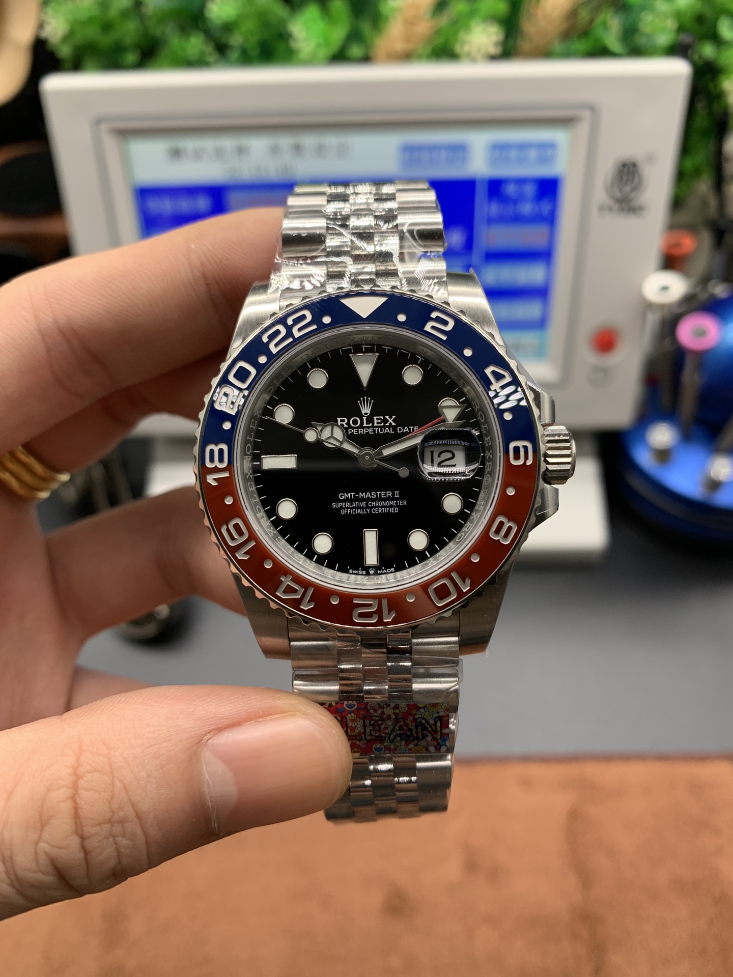 GMT-Master II Red and Blue Bezel Watch – IW-3189