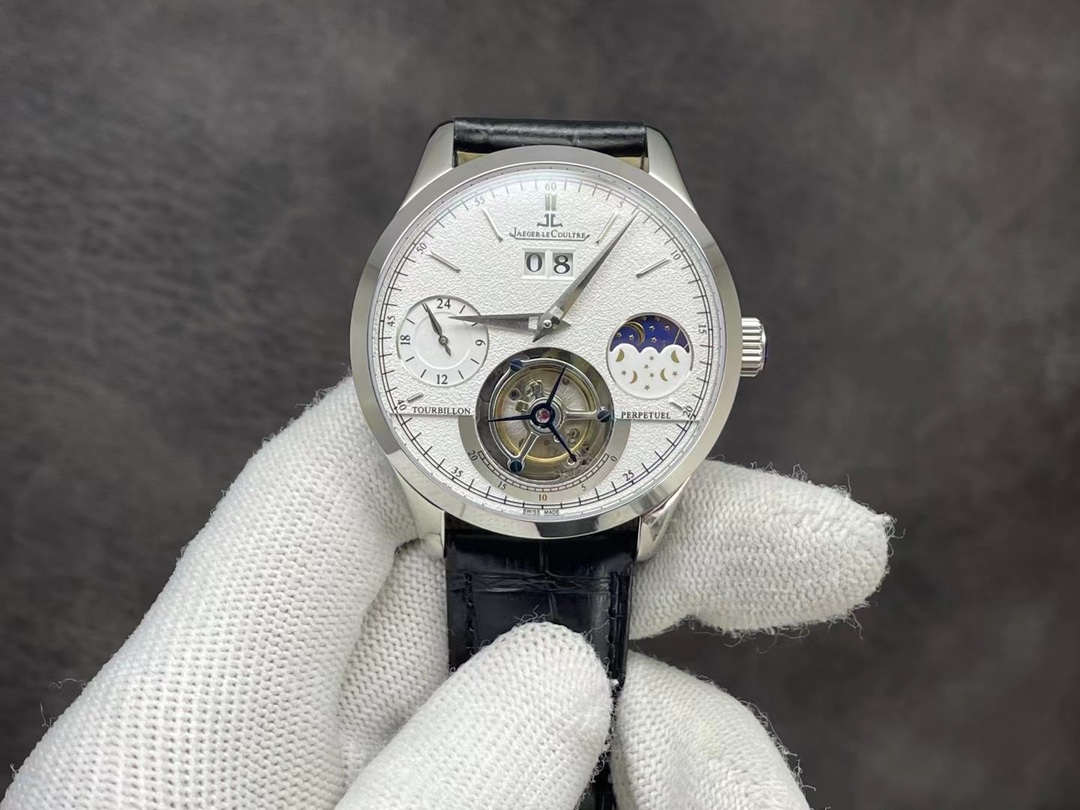 Jaeger-LeCoultre Tourbillon Moonphase 42 mm Watch – IW-0544
