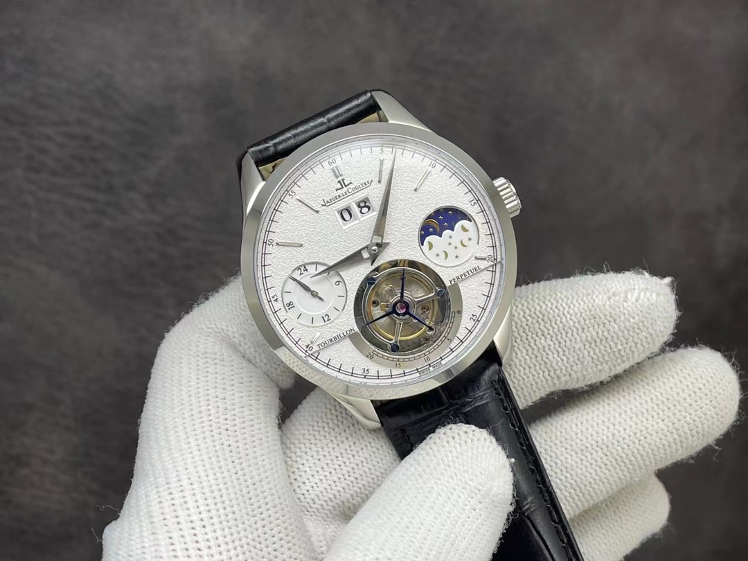 Jaeger-LeCoultre Tourbillon Moonphase 42 mm Watch – IW-0544 - Image 2
