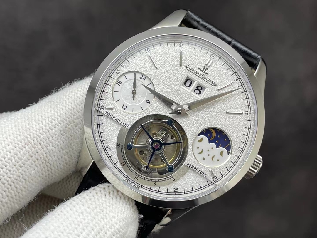 Jaeger-LeCoultre Tourbillon Moonphase 42 mm Watch – IW-0544 - Image 4