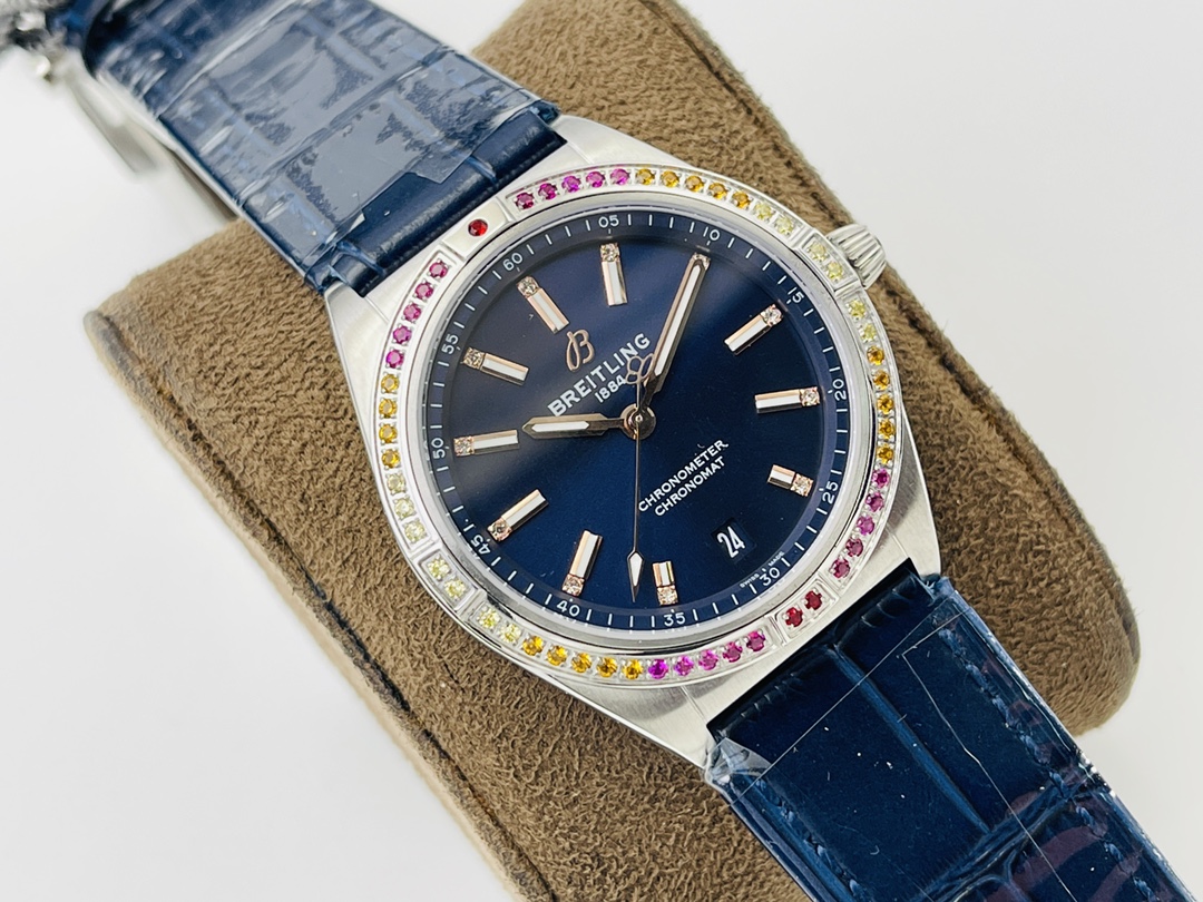 Breitling Classic Chronograph 36 mm Watch – IW-0650 - Image 2