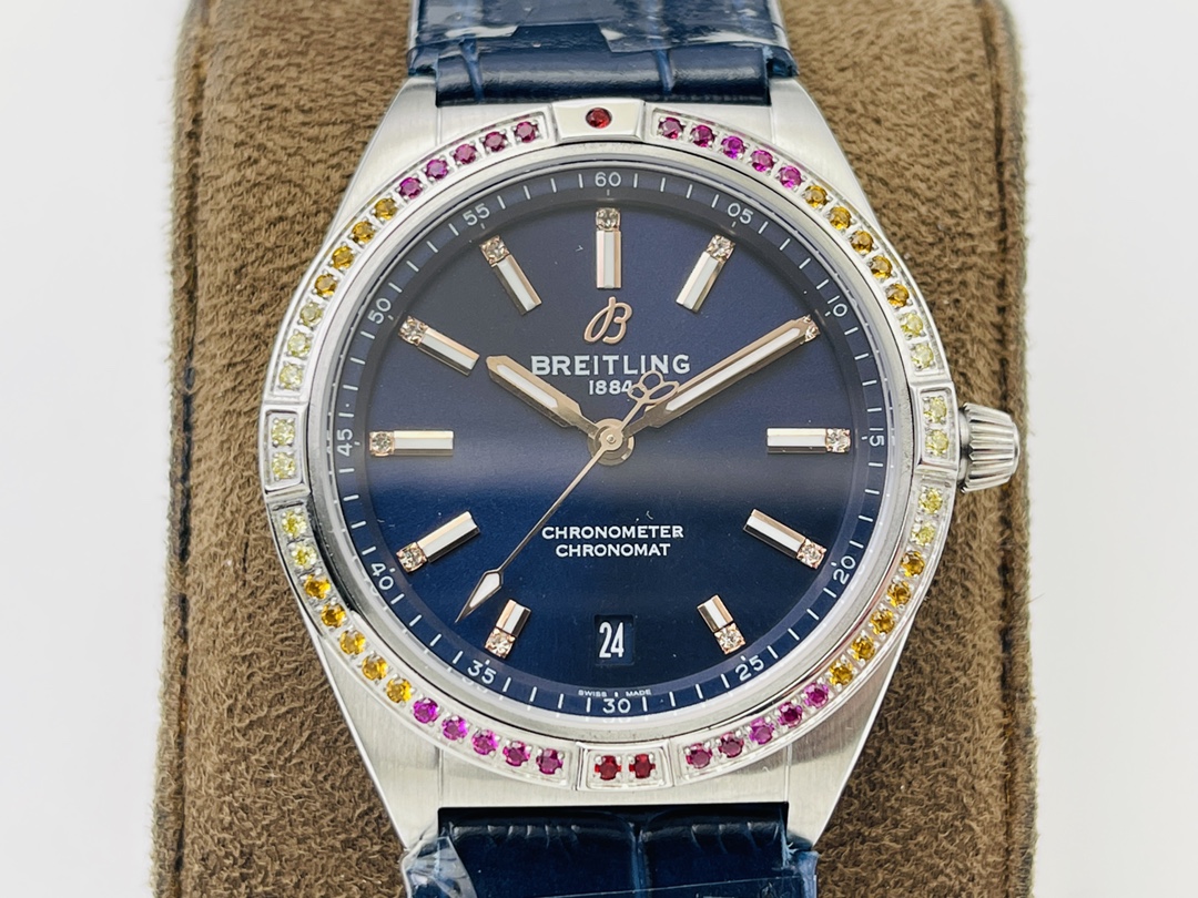 Breitling Classic Chronograph 36 mm Watch – IW-0650 - Image 4