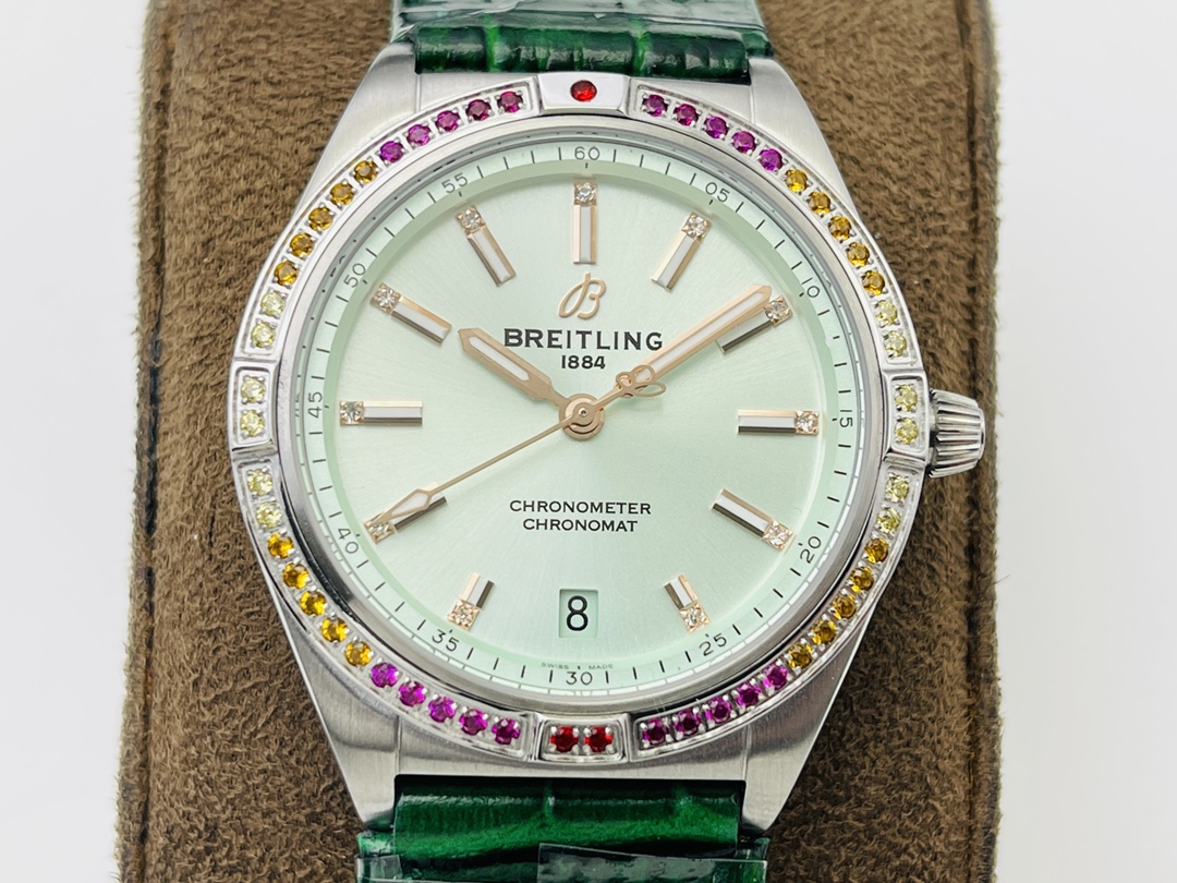 Breitling Classic Chronograph 36 mm Watch – IW-0649 - Image 4