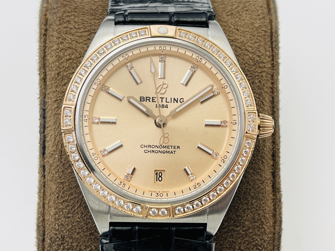 Breitling Classic Chronograph 36 mm Watch – IW-0648 - Image 4