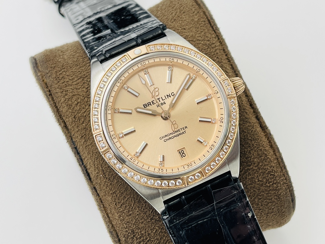 Breitling Classic Chronograph 36 mm Watch – IW-0648 - Image 2