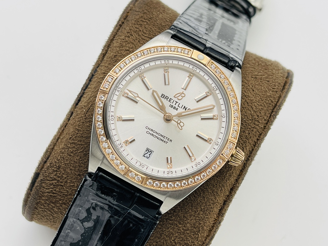 Breitling Classic Chronograph 36 mm Watch – IW-0647 - Image 3