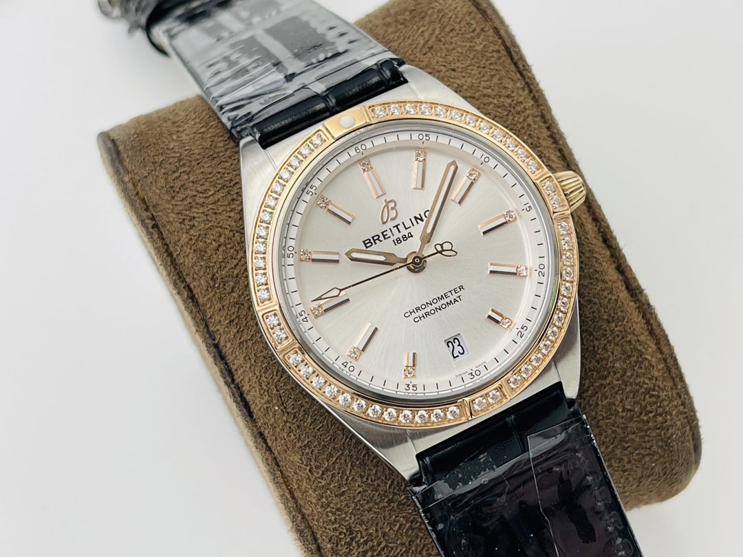 Breitling Classic Chronograph 36 mm Watch – IW-0647 - Image 2