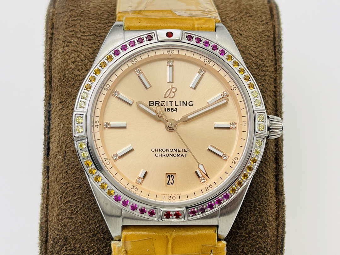 Breitling Classic Chronograph 36 mm Watch – IW-0646 - Image 4